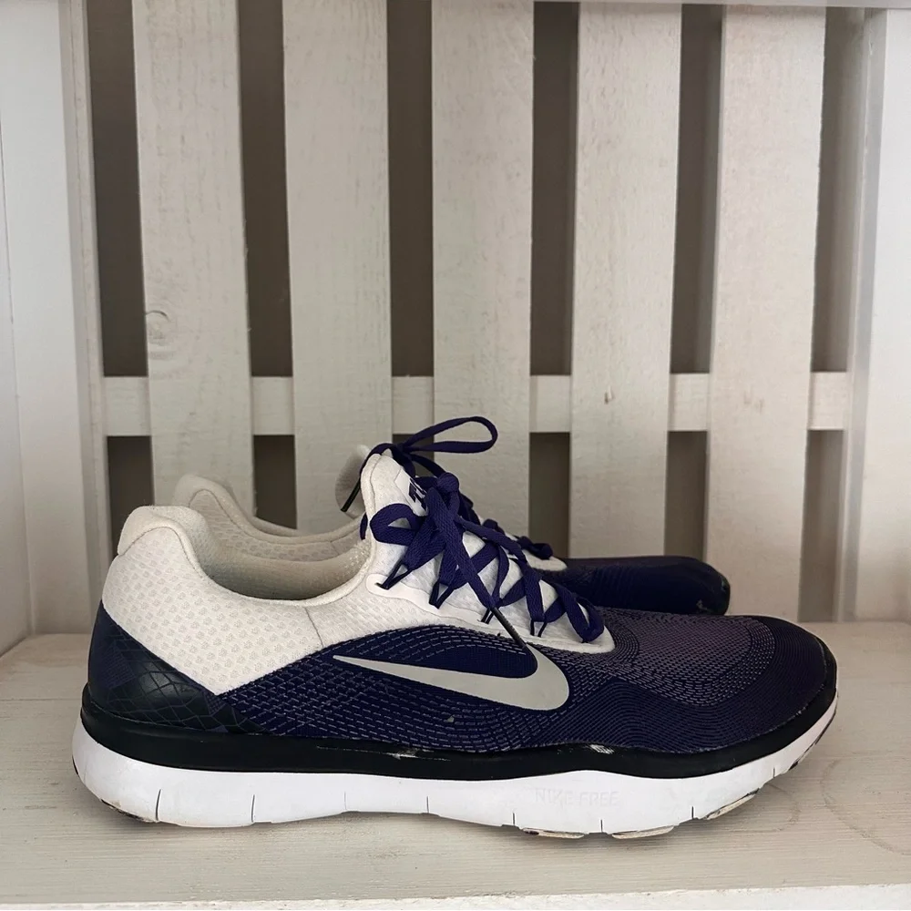Nike Free Trainer V7 VT TCU Purple White Men’s Size 13 Athletic Shoes